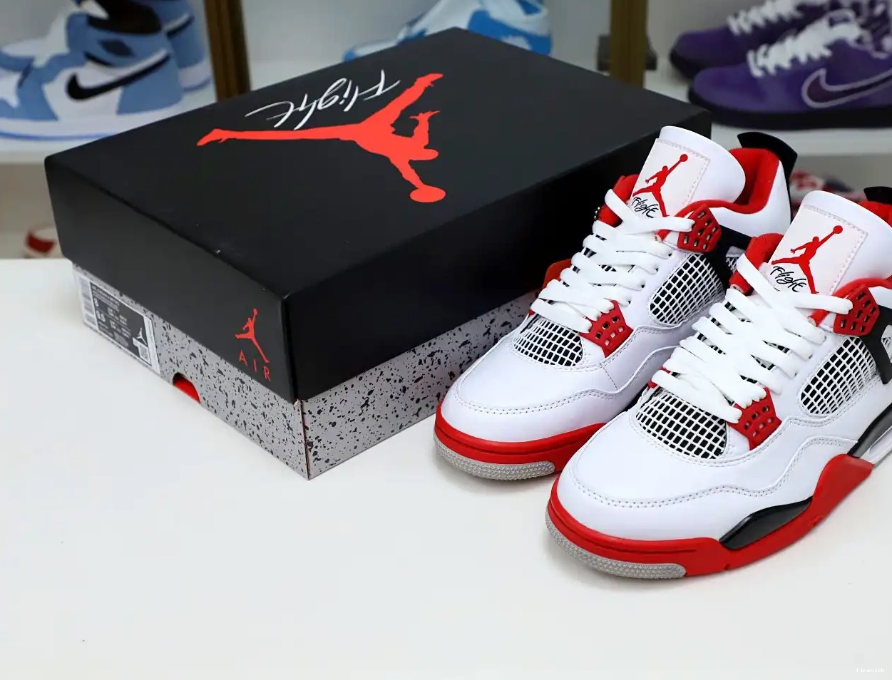4 RED' RETRO 'FIRE JORDAN 2012 AIR 0504